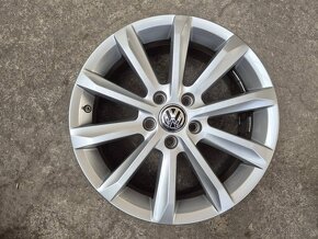 5x112 r17 ET41 x 6,5J elektróny originál VOLKSWAGEN+ŠKODA - 2