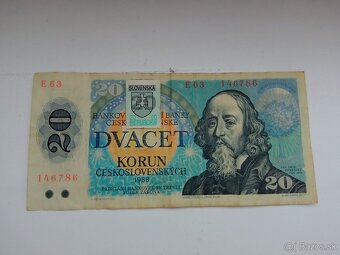 Bankovka 20 Kčs - 2