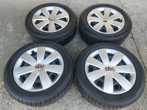 205/55R16 zimne pneumatiky -5x112R16  disky VW-SKODA-SEAT - 2