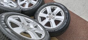 ALU Audi 5x112 a zimné Michelin Alpin 5 225/50 R17 - 2