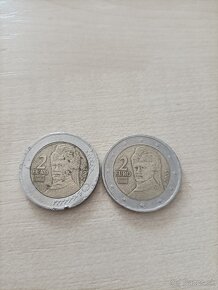 2€ raritná minca - 2