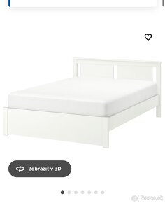 Manželský posteľ z IKEA SONGESAND - 2