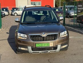 ► ŠKODA YETI 2,0 TDI 4x4-PARK. SENZORY, NEZAV. TOPENÍ,NAVI ◄ - 2