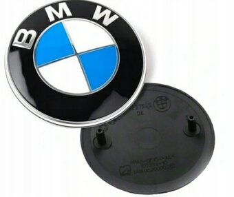 NOVY BMW ZNAK EMBLEM S PRIEMEROM 82mm - 2