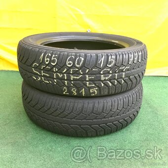 165/60 r15 zimné Semperit 77T - 2