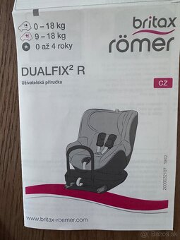 Autosedačka Britax Romer Dualfix 2R - 2