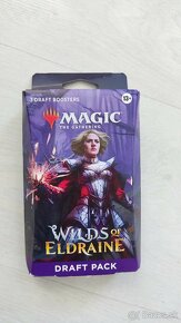 Magic The Gathering WILDS OF ELDRAINE 3 Draft Booster Packs - 2