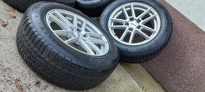 Alu Platin 5x112 a zimné Continental 205/60 R16 - 2