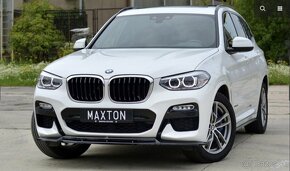 Predám predný spojler pod nárazník Maxton Design na BMW X3 - 2