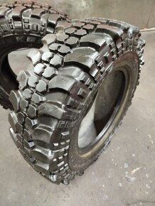 Predám 2ks offroad pneu T3 235/70 R15 12.4mm - 2