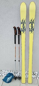 Skialp set lyze Hagan (163cm) + lyziarky Scarpa (23.5) - 2