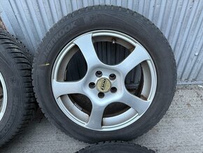 16" Elektrony 5x100 so zimnymi pneu HANKOOK 205/55 R16 - 2