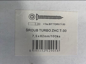 Turbo sroby 7,582mm - 2