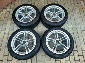 BMW  F10 M-tech elektróny 5X120 R18, pneu 245/45, 275/40 R18 - 2