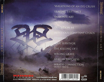 cd Darkane – Demonic Art 2008 digipack - 2