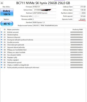 Predám 256GB NVME - 2