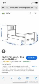 IKEA Hemnes postel 90 - 2