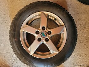 HLINIKOVE DISKY  SKODA VW SEAT ZIMNE DOT2223 5x112 195/65R15 - 2