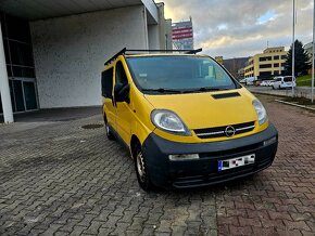 Opel Vivaro 1.9dci ●nová stk/ek●3 miestna verzia● - 2