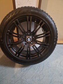 Elektrony 5x120 R17 a zimné pneu BMW 5XD - 2