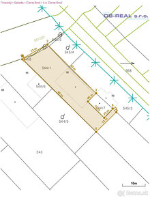 Čierny Brod: Predaj stavebného pozemku o výmere 529m2 pre vý - 2