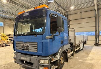 MAN TGL 12.240  s hydr. ruk HIAB 099 202 000km - 2