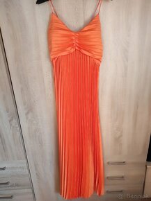 Oranžové šaty New collection - 2