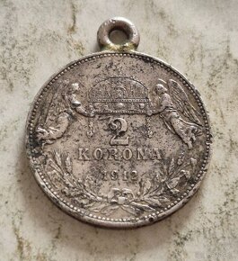 2 Koruna 1912 K.B František Jozef I. - 2