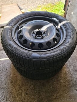 zimní Plechové disky orig. Audi Volkswagen 5x112 6,5jx16 et4 - 2