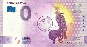 0 euro / 0 € souvenir bankovky 2024 - 2