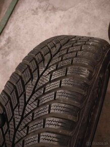 Zimné 4ks alu disky n Škoda 5x112 r16 pneu 7,5mm continental - 2