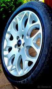 alu R17 5x108, pneu 205/50, orig. Ford Focus, Volvo V50, S50 - 2