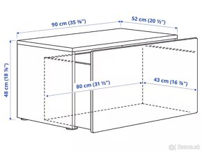 Detska lavica s uloznym priestorom IKEA - 2