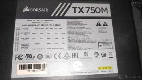 PREDANÉ zdroj CORSAIR TX750M 80PLUS GOLD - 2