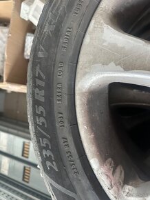 Alu disky Transporter T5 +pneu 235/55R17 - 2