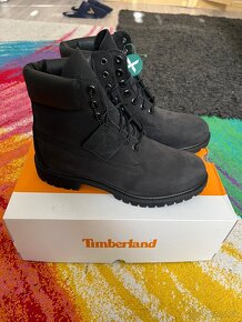 Timberland 6 inch Boot Black Nubuck Premium - 2