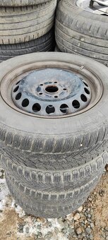 Zimná sada Vw, Škoda, Seat 5x112 R15 pneu 195/65 r15 - 2