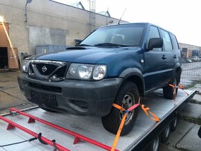 Nissan Terrano II 2.7 Td, pohon 4x4, manuál,  ROZPREDÁM - 2