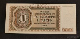 Staré bankovky - 500 Korun 1942 - I.vydání UNC Specimen - 2