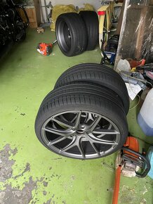 Predám letné pneu na diskoch 20 Z perf   BMW F30F31F32 - 2