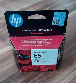 Mobilná tlačiareň HP OFFICEJET - tonery HP 651 - 2