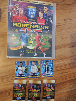 Futbalové kartičky Adrenalyn FIFA 365 2025 - Štartovací set - 2