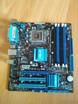 Asus P5G41C-M LX; Intel Socket LGA 775, Combo DDR2 + DDR3 - 2