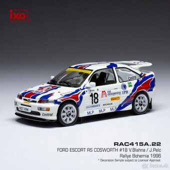 Modely Ford Rallye 1:43 IXO - 2