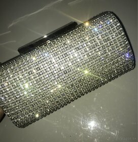 Lk Bennett clutch s kryštalmi Swarovski - 2