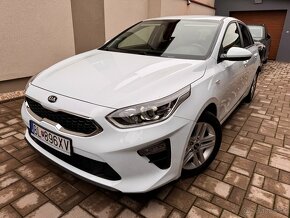 KIA CEED 1,4 MPI, SILVER,BENZÍN, KÚPENA NA SK, 91 542 KM,DPH - 2