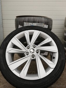 Alu disky 5x100 r17 Fábia, Rapid, Kamiq, Scala, Audi A1 - 2