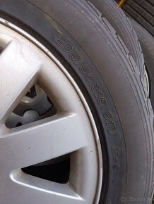 Kompletné kolesá na Renault 5x108r16 pn 205/55r16 - 2