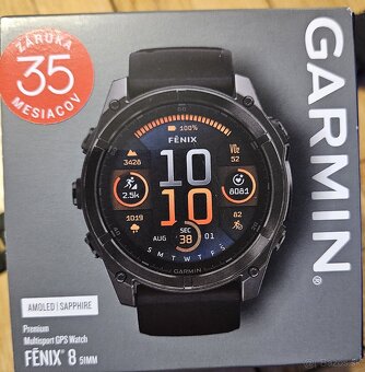 Garmin Fenix 8 51mm AMOLED Saphire - 2