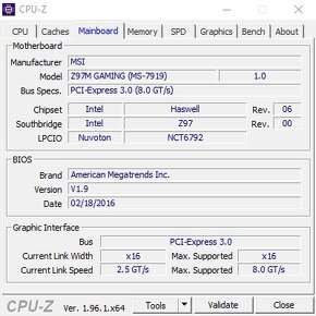 Predám set MSI Z97M Gaming+GTX960 4GB+i5-4690K+8GB DDR3 - 2